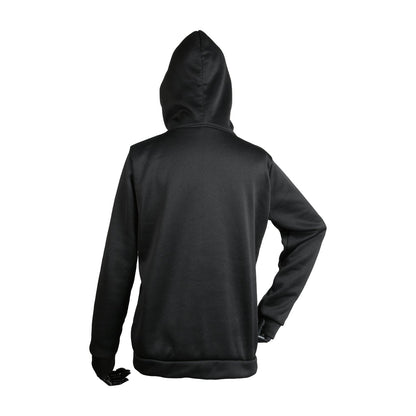 Women\'s Full Zip-up Brushed Inner Hoodie Sweatshirt