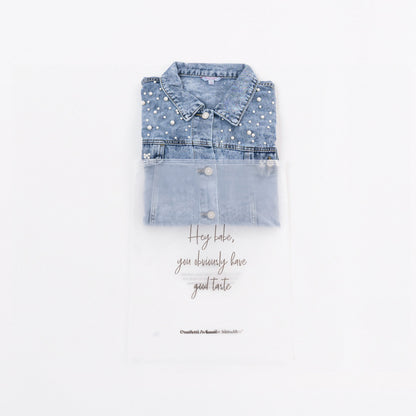 Embroidered Denim Jacket - Wifey
