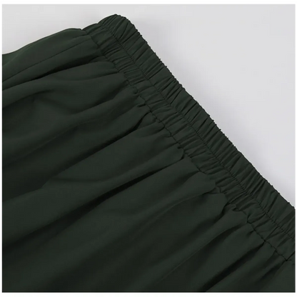 High Waist Victorian Ruffled Skirt – Gothic Steampunk